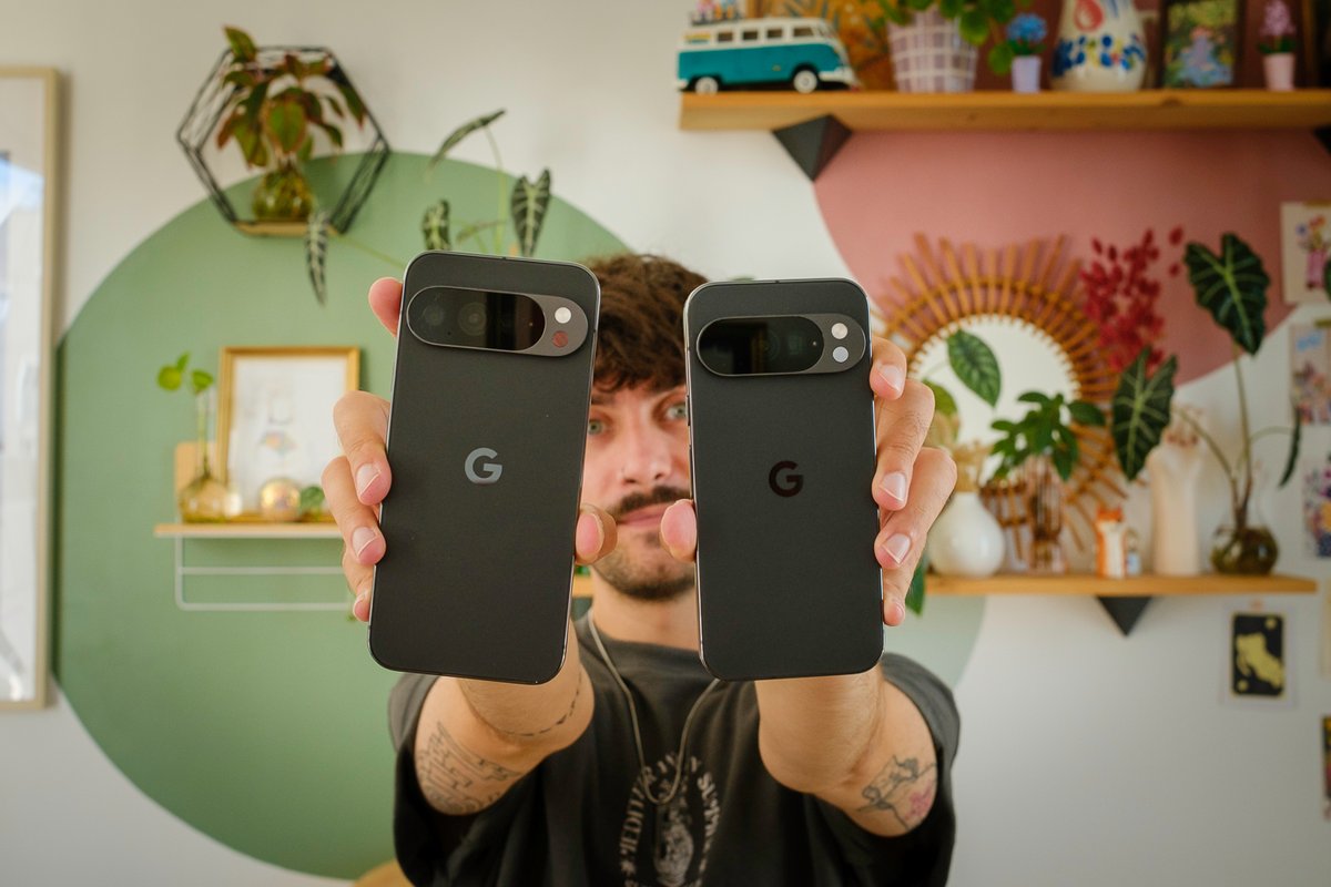 Le Pixel 10 Pro XL et le Pixel 10 Pro. © Pierre Crochart pour Clubic.com