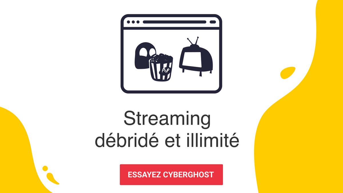 CyberGhost est l'un des meilleurs VPN streaming du marché.