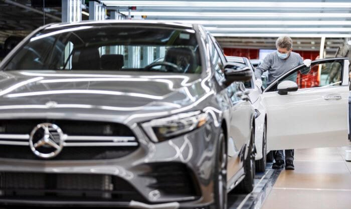 Mercedes CLA Shooting Brake 2020 250e usine