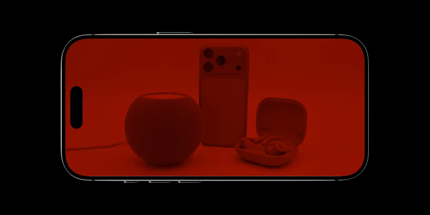 Bug iOs 26 photos rouges