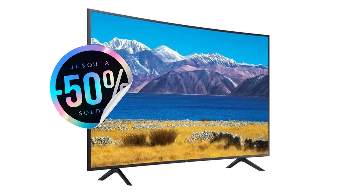 La TV incurvée Samsung 65"