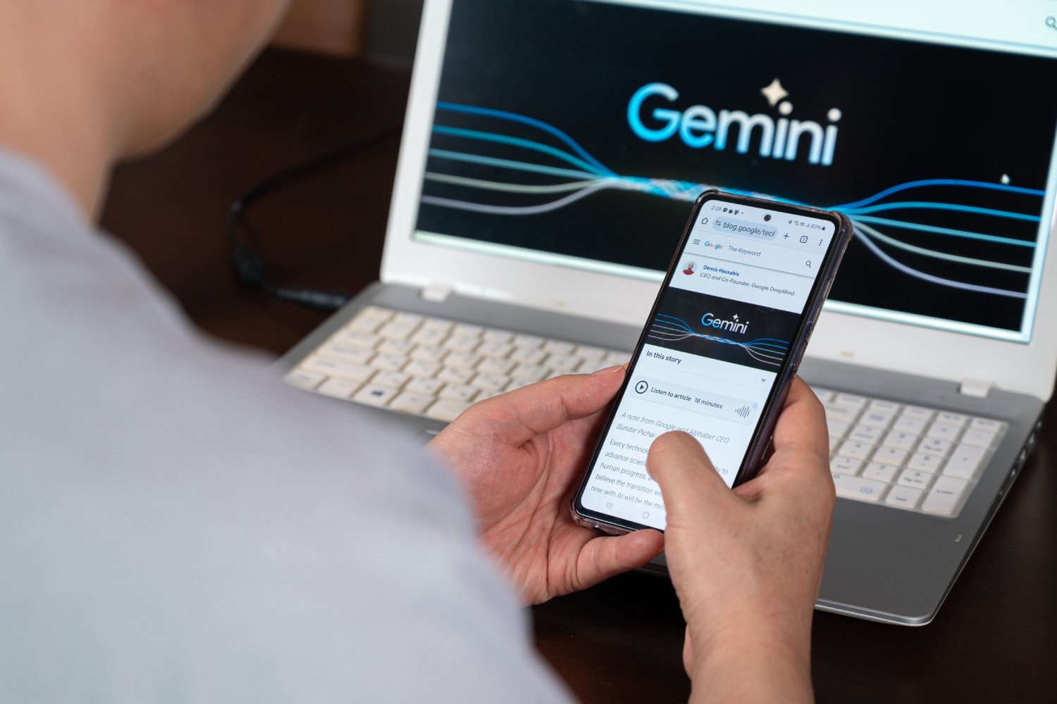 L'application Gemini se dote d'une nouvelle fonctionnalité très pratique. ©Ju Jae-young / Shutterstock