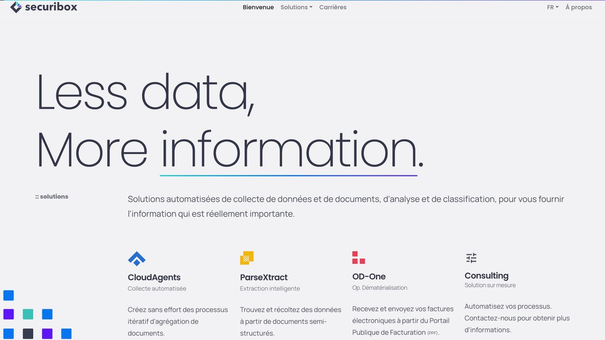 De multiples outils pour mieux gérer vos documents © Securibox