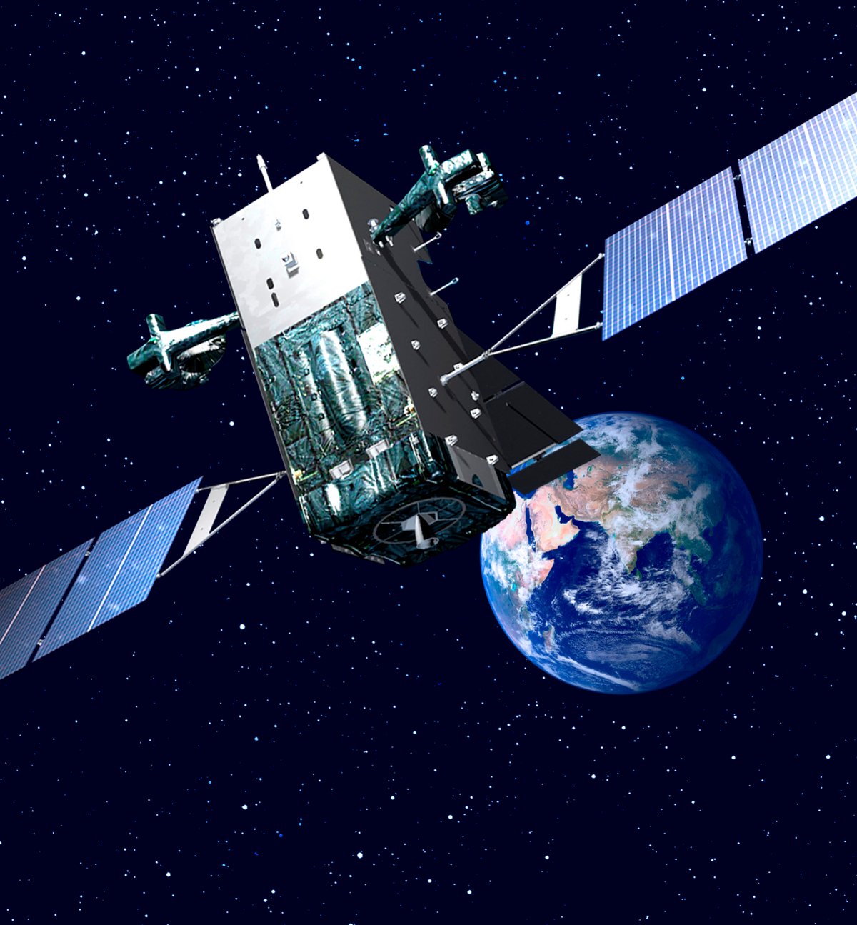 Un satellite de la constellation SBIR. © Lockheed Martin/Space Force