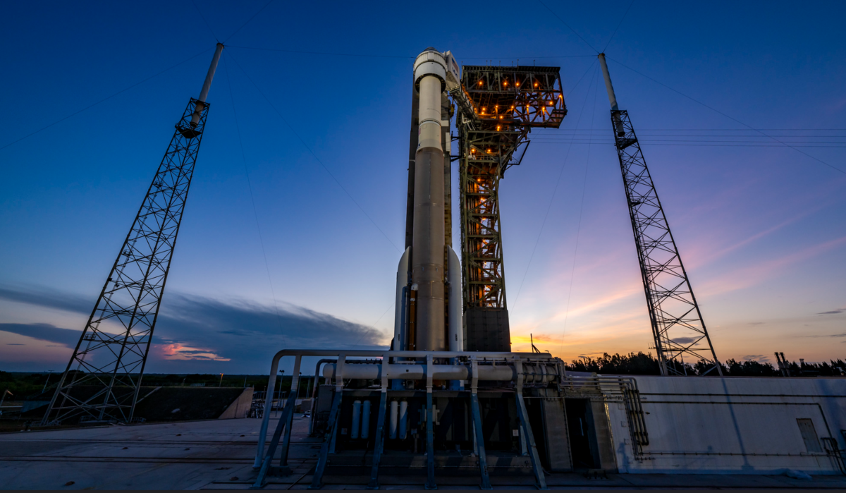 Starliner était depuis plusieurs semaines au sommet de sa fusée Atlas V © ULA