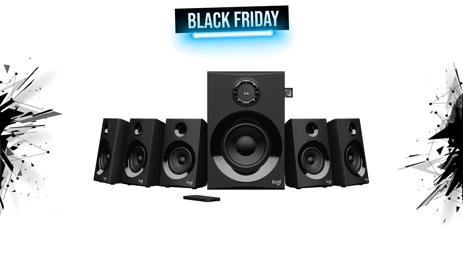 enceintes logitech black friday 1600