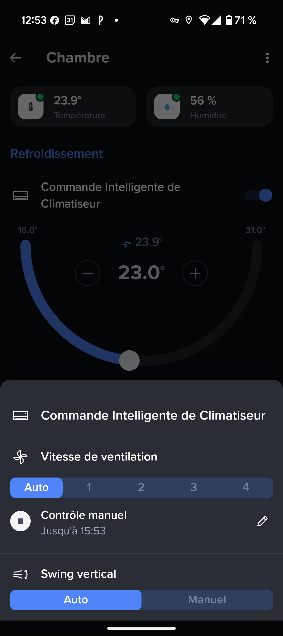Netatmo Smart AC Controller appli 12