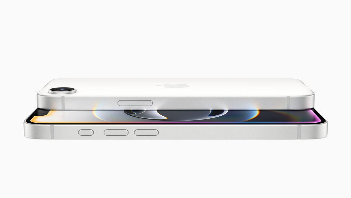 Un design plus premium pour l'iPhone d'entrée de gamme © Apple