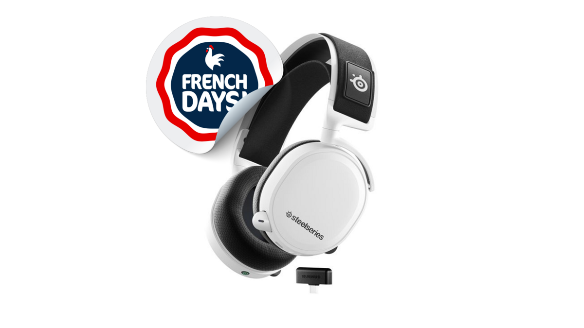 Le casque gamer SteelSeries Arctis 7+