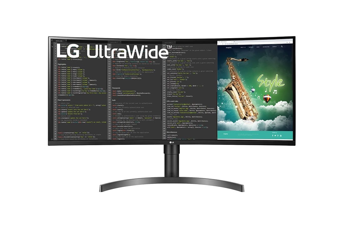 Agrandissez votre horizon avec cet écran incurvé UltraWide 35" de LG.