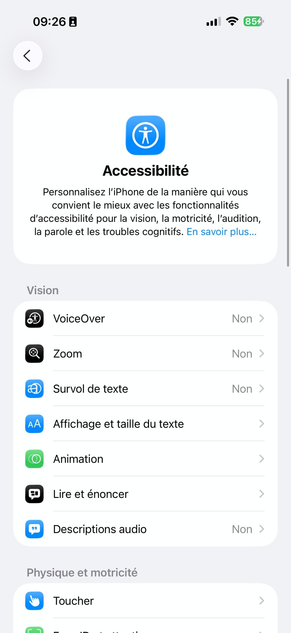 iOS 26 Réduire transparence
