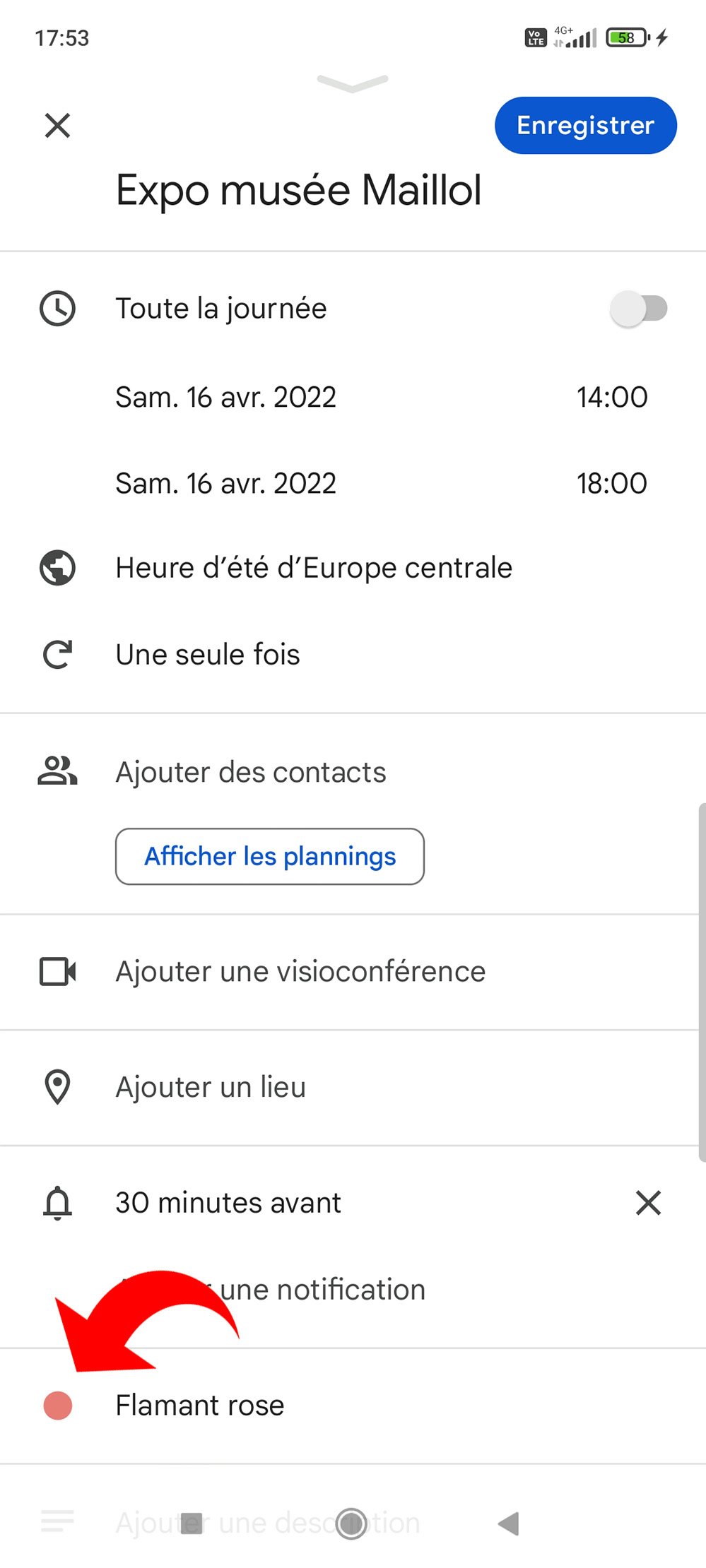 Google Agenda