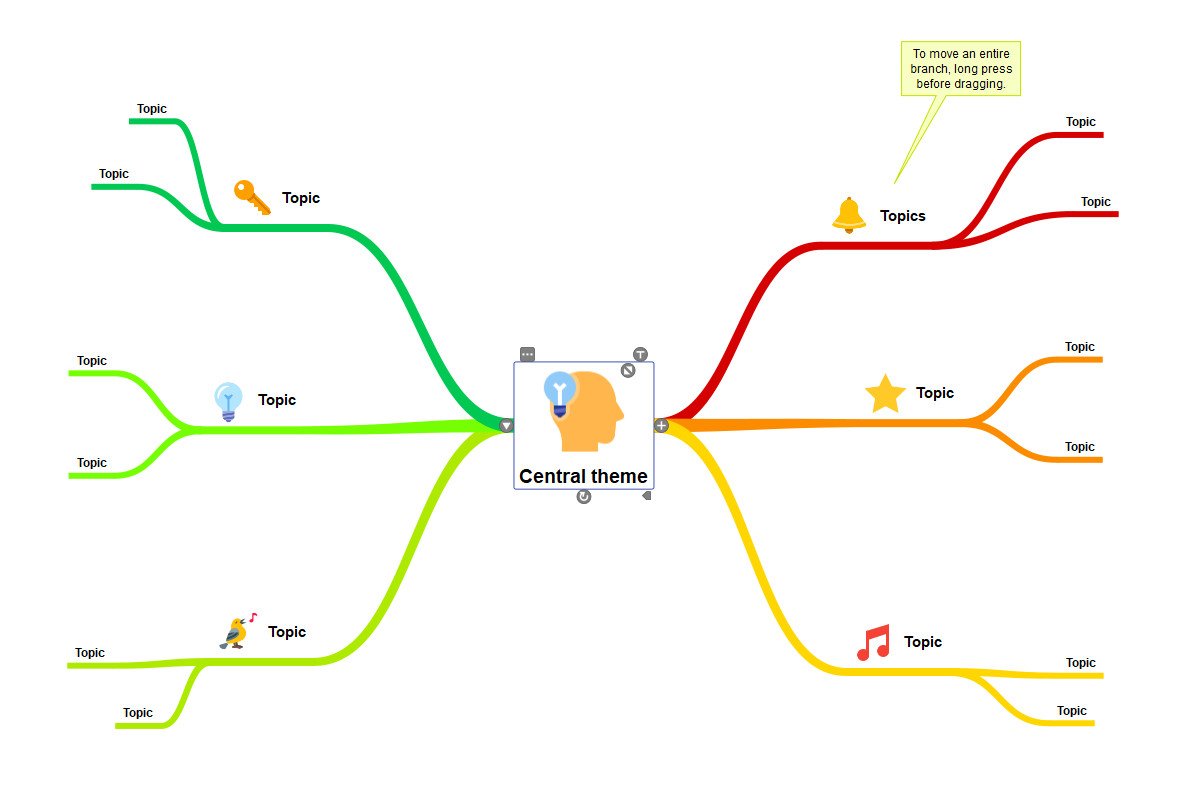 Un des modèles de carte qui sert également de tutoriel.