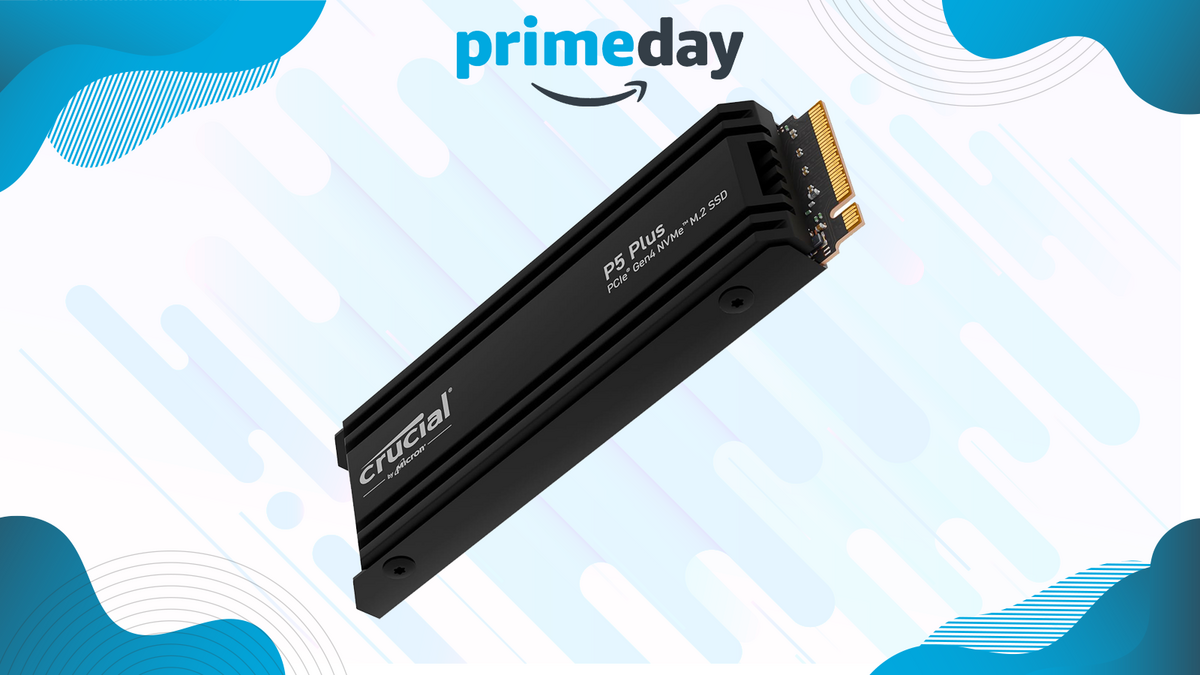 Le Crucial P5 Plus avec dissipateur thermique : en promo pour le Prime Day