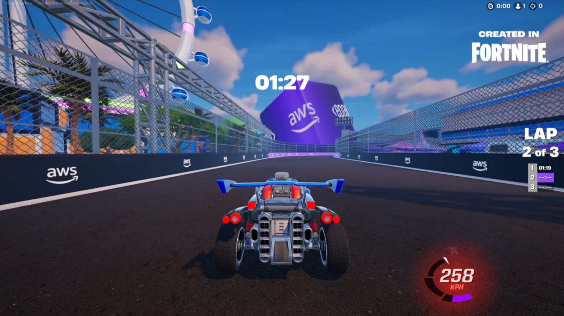 C'est parti ! © AWS / Epic Games