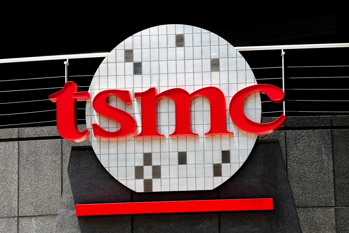 Logo de TSMC. © Shutterstock