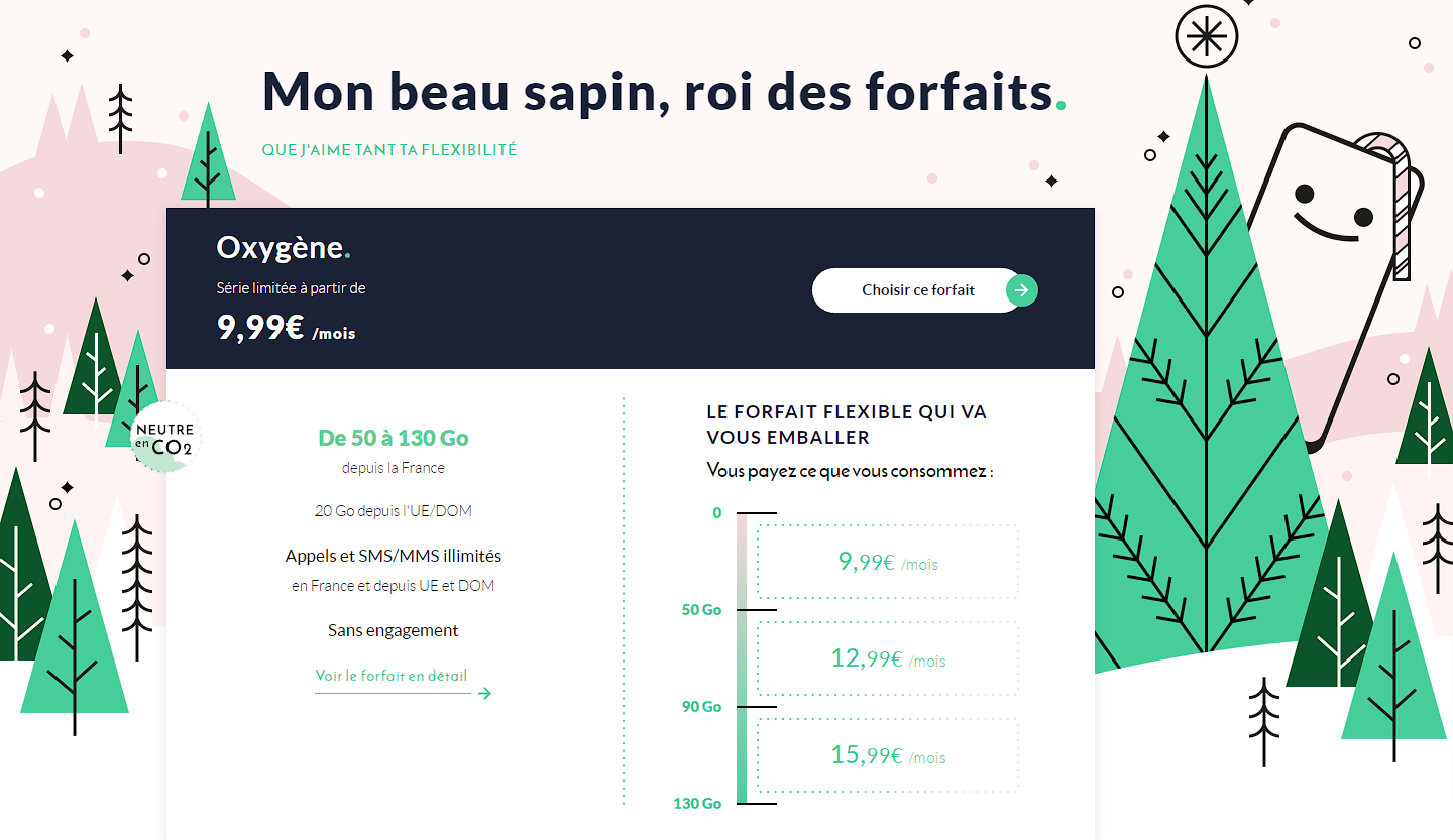 Prixtel Oxygène