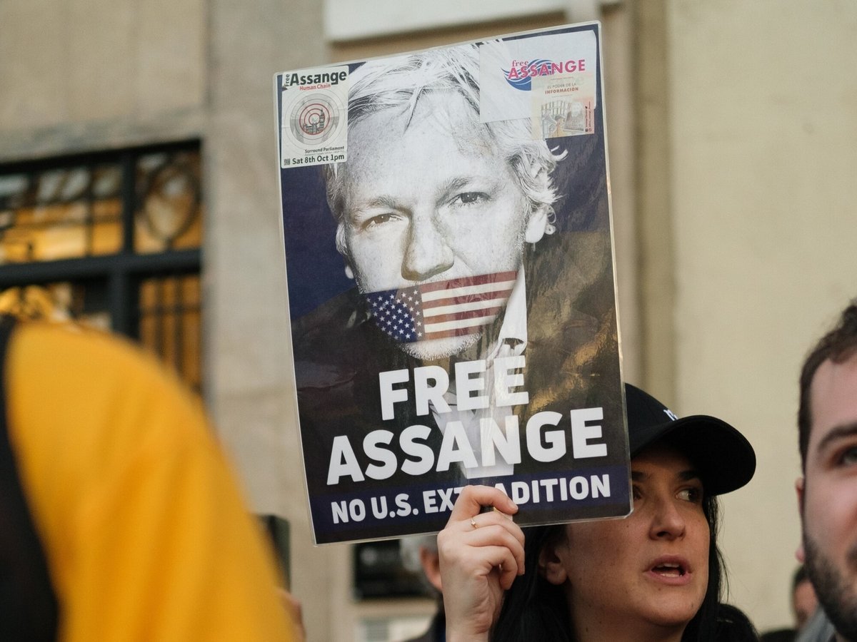 Les manifestants qui soutenaient Julian Assange ont obtenu ce qu'ils espéraient © Oscar Gonzalez Fuentes / Shutterstock