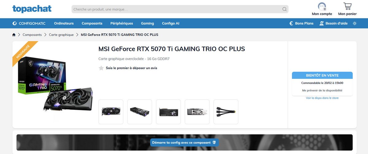 Pas sûr que NVIDIA et MSI apprécient tellement cette révélation © TopAchat