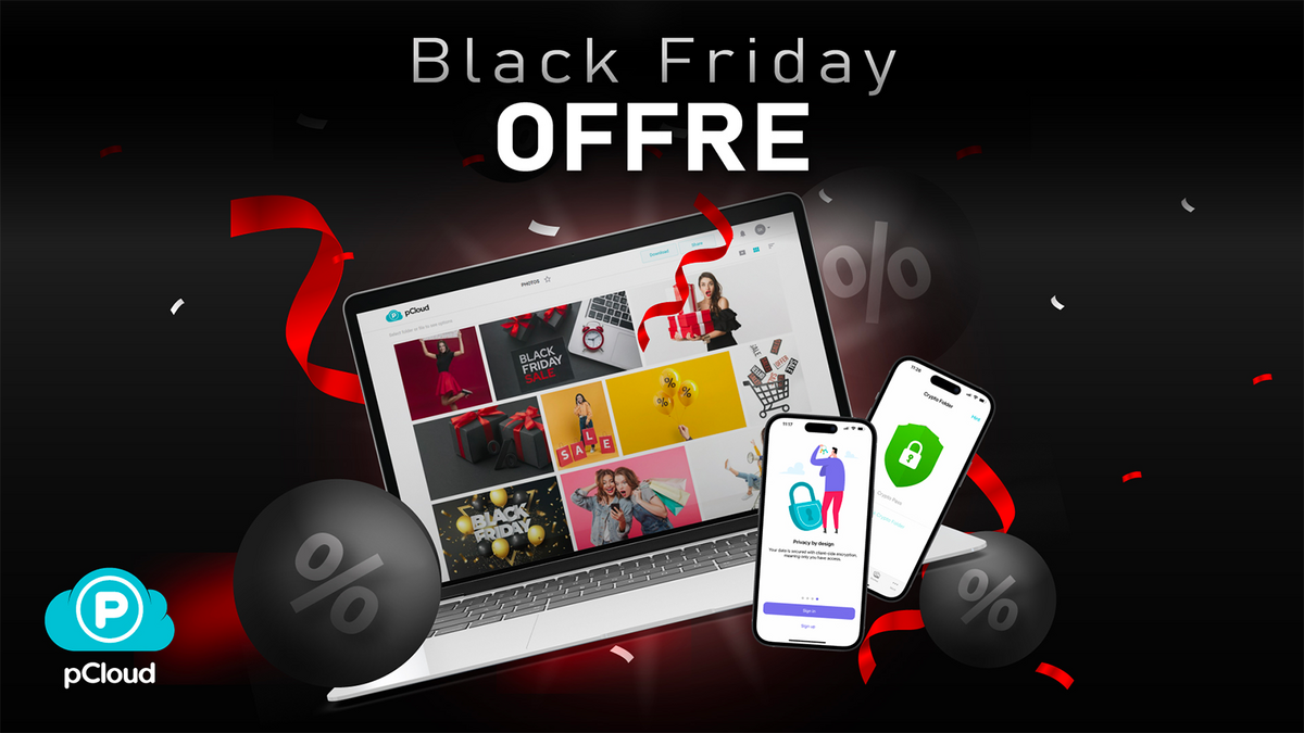 Le numéro 1 du stockage fait aussi le Black Friday avec une offre exclusive !