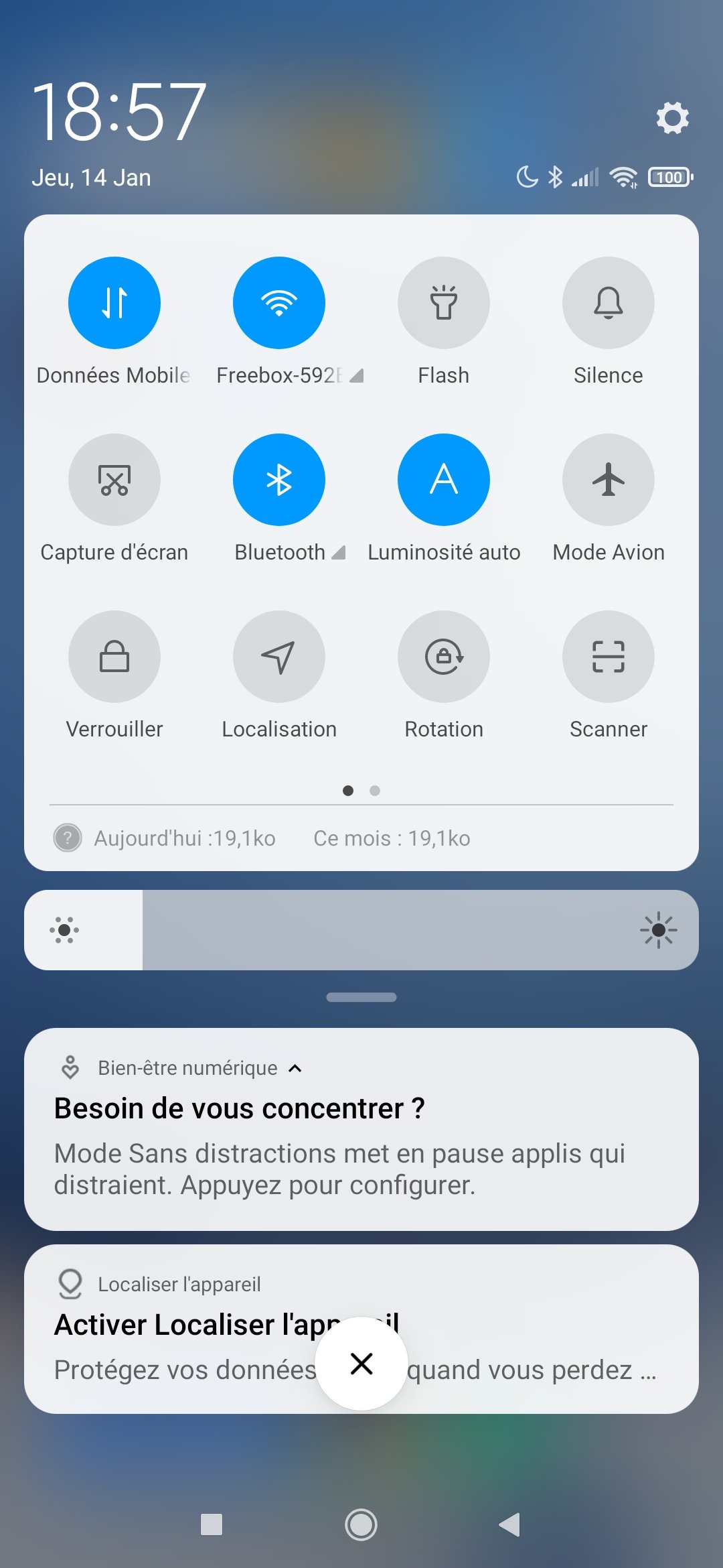 interface MIUI poco m3