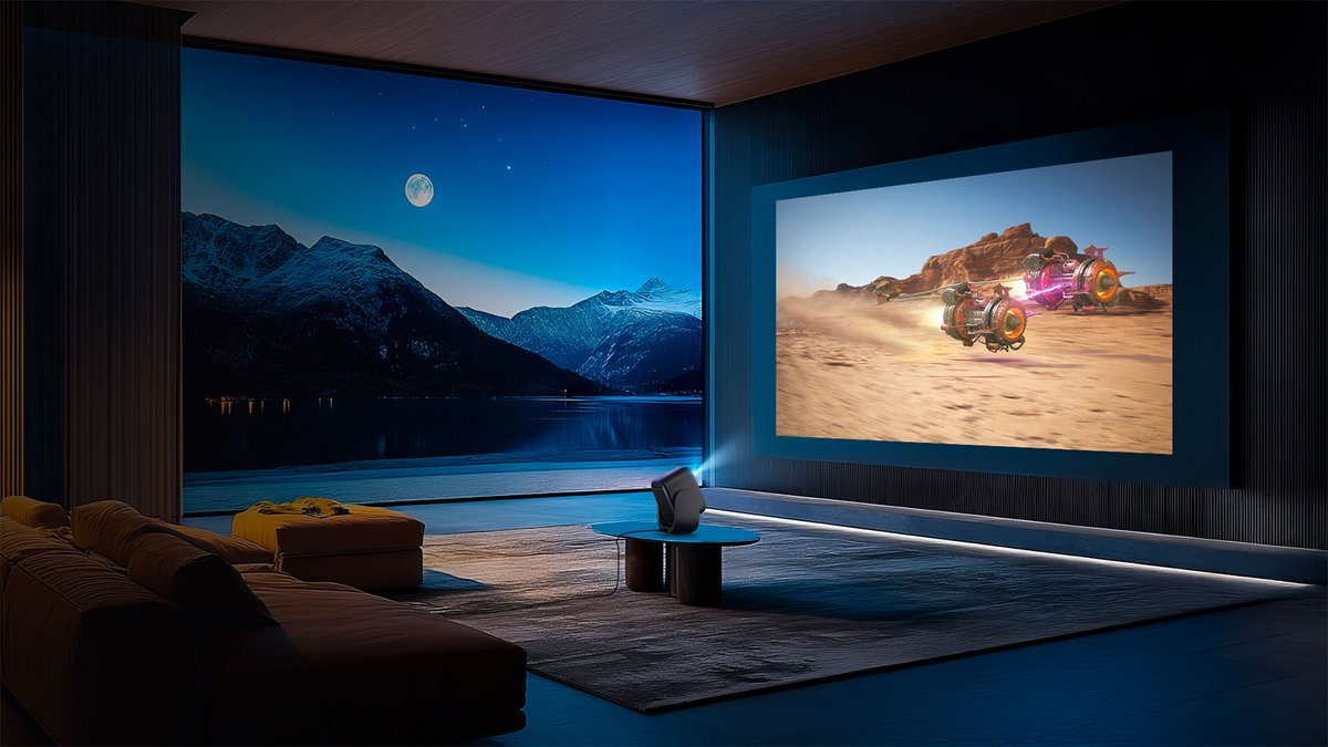 Certifié Netflix, avec YouTube et Prime Video intégrés, ce projecteur compact vous suit partout pour un accès instantané à vos contenus ©Dangbei