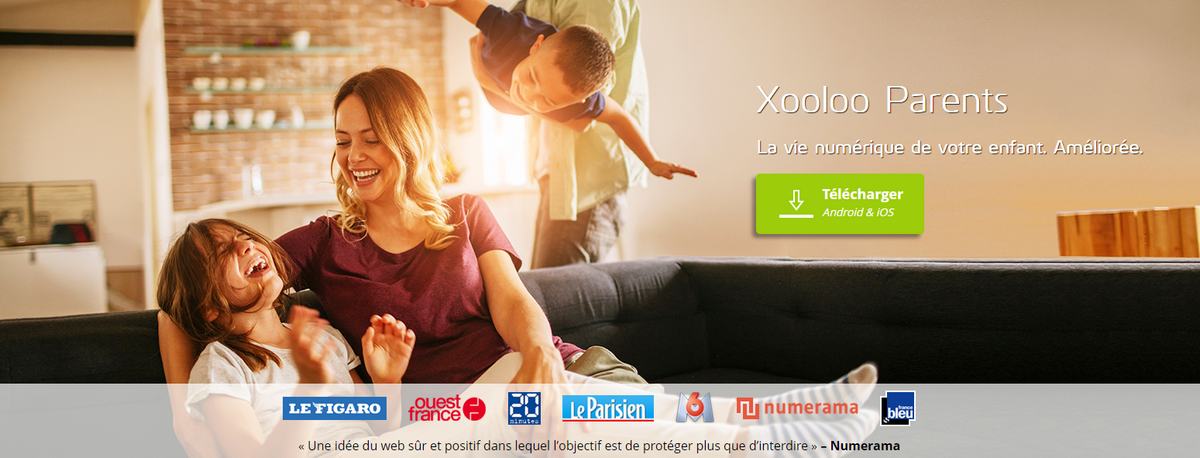 Une application pour surveiller les usages numériques de ses enfants © Xooloo SAS