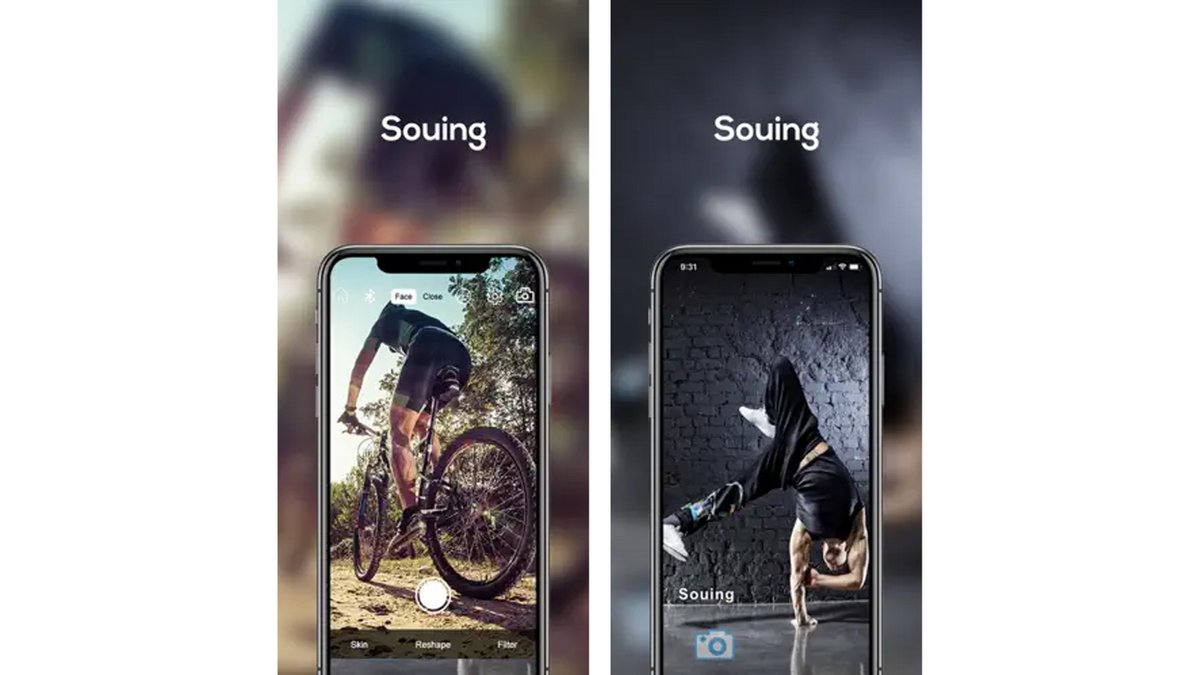 Souing facilite la photo et la vidéo sur Android grâce à un suivi automatique du visage qui maintient le sujet centré et stabilise le cadrage sans effort - © Souing