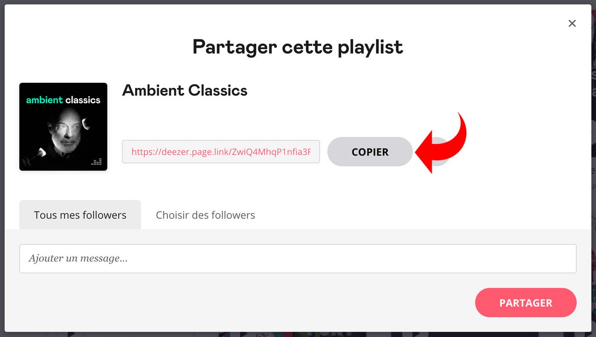 transfert playlist deezer