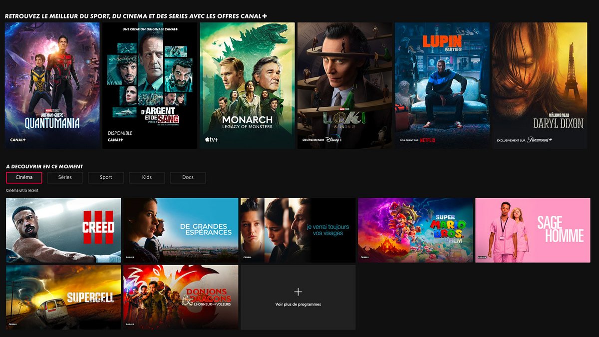 Les films et séries du moment à retrouver sur Canal+