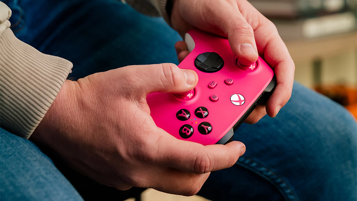 La manette sans-fil Xbox Series Deep Pink