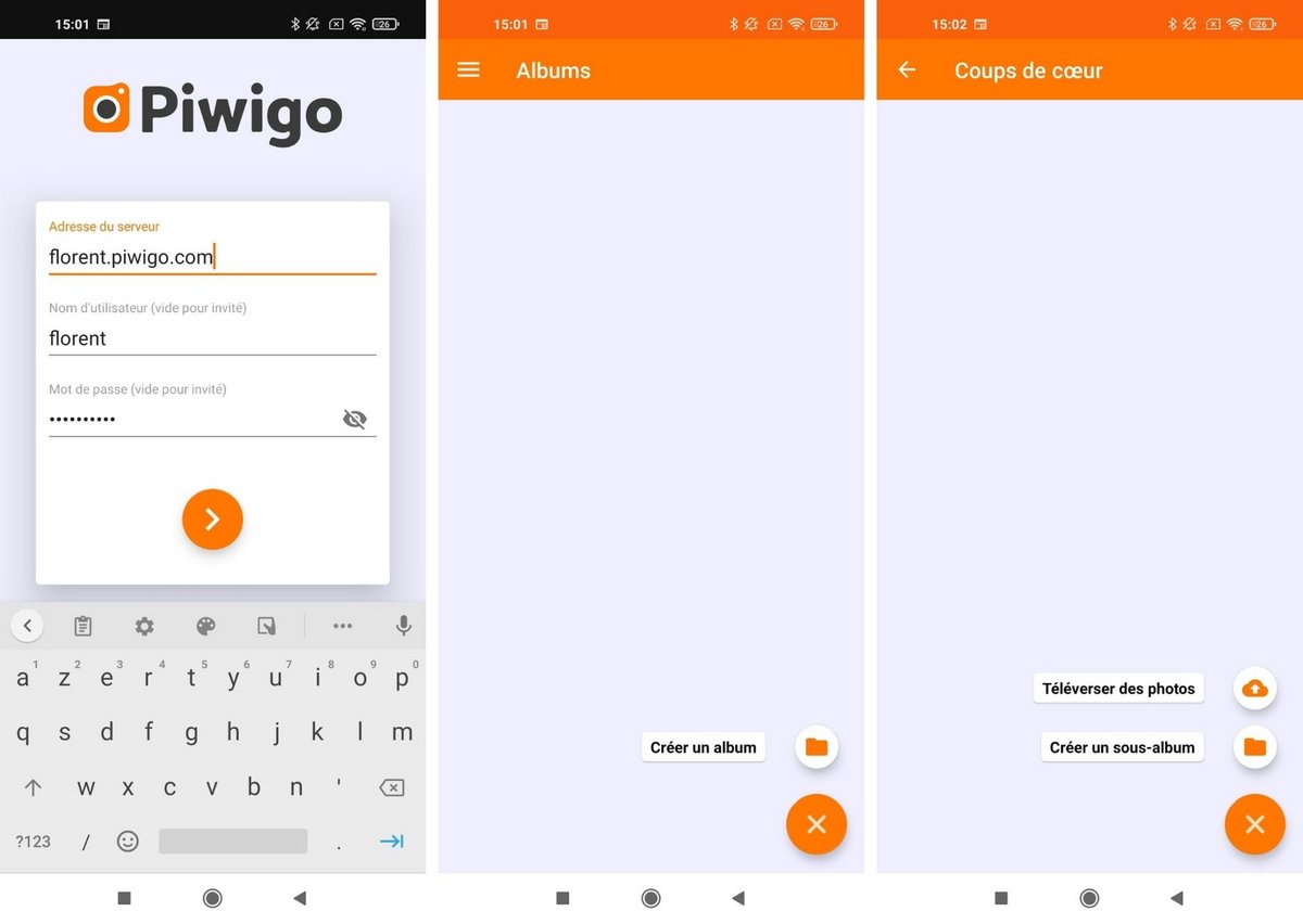 Piwigo - Interface mobile - @ Piwigo