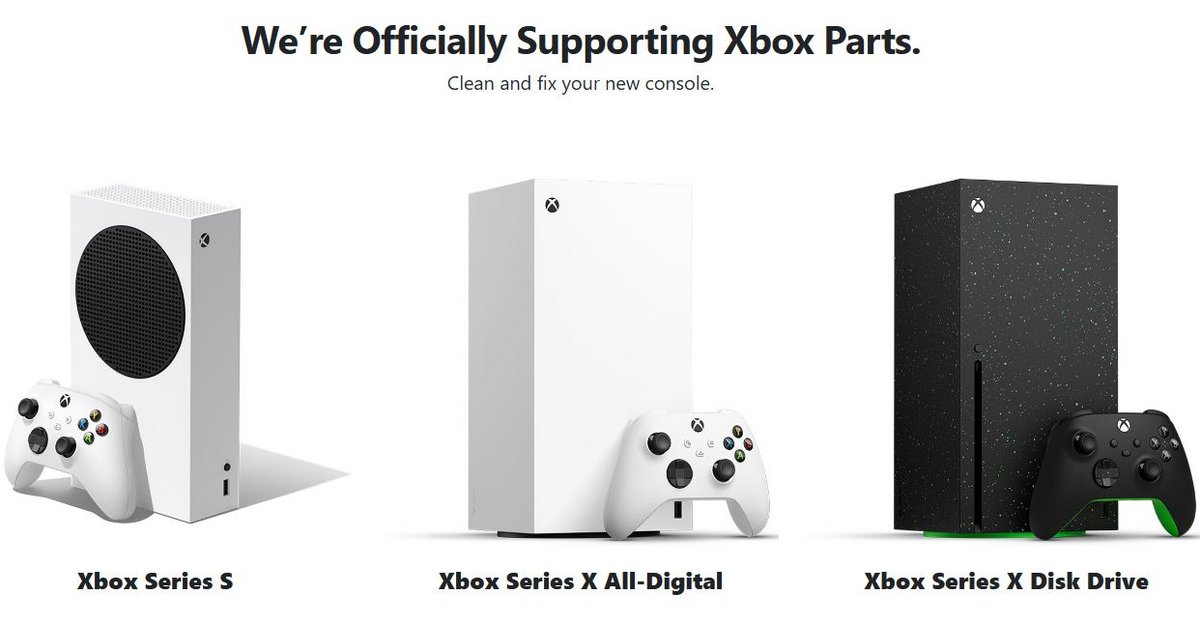 La Xbox a désormais son "hub" officiel chez iFixit © Xbox