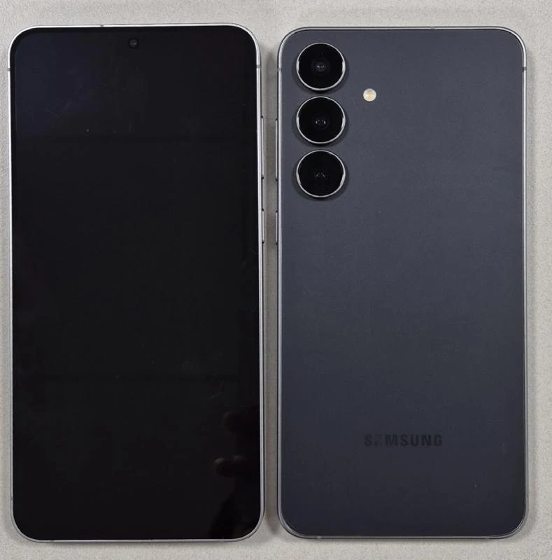 Le prototype de Galaxy S25 FE. © Wireless Power Consortium