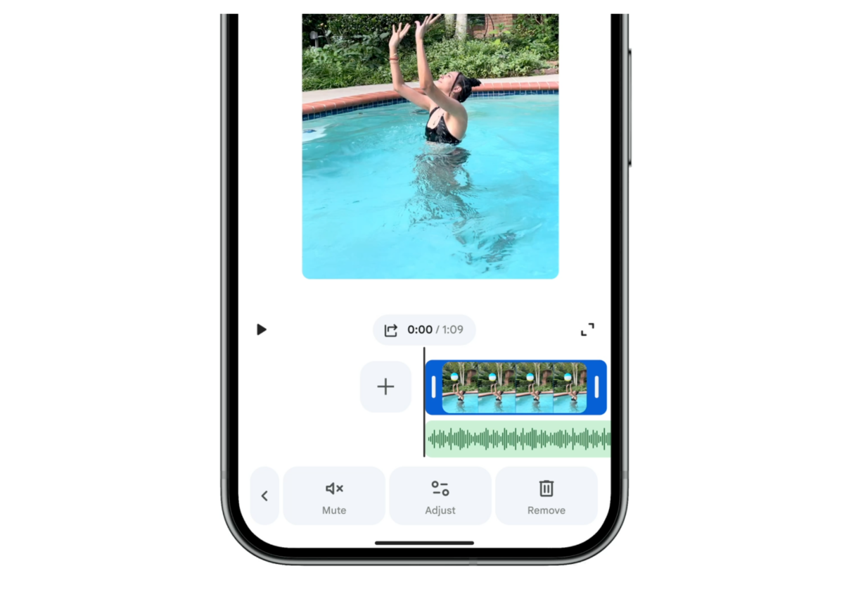 google photo vidéo édition