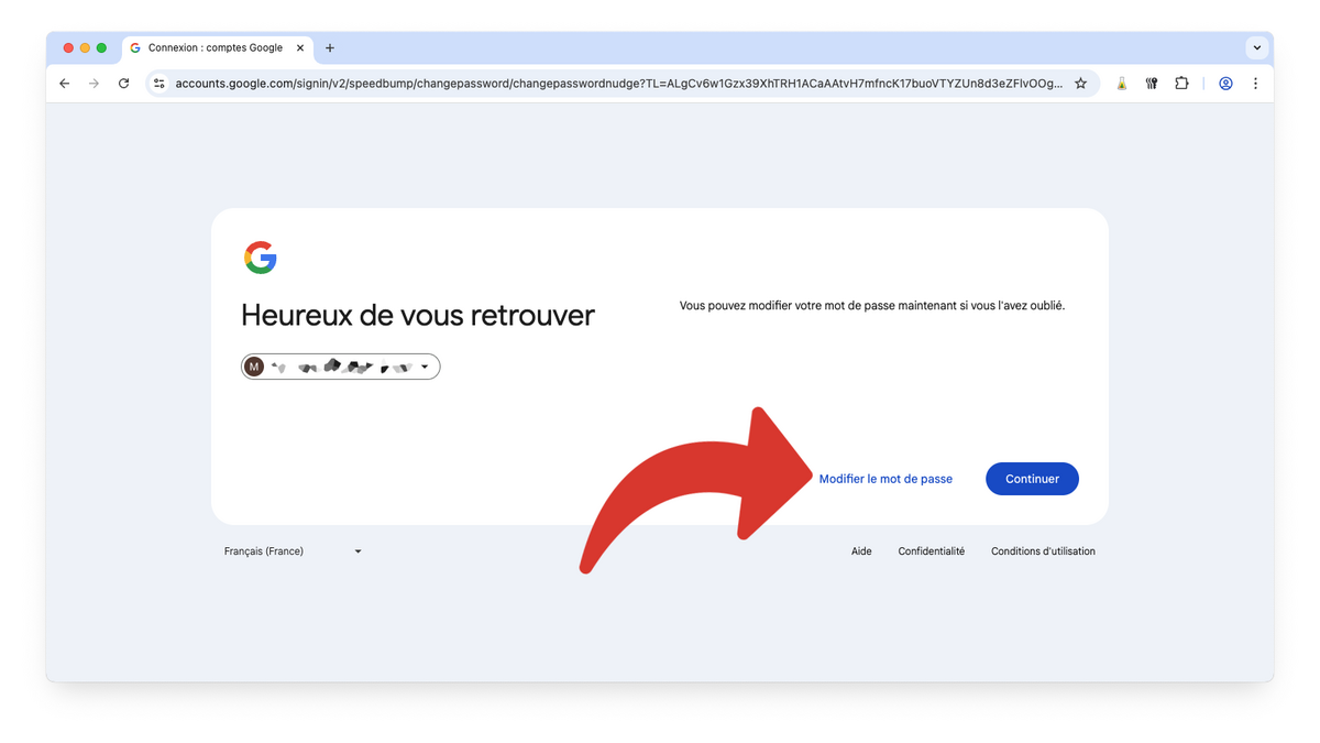 Mot de passe pour le réinitialiser © Clubic