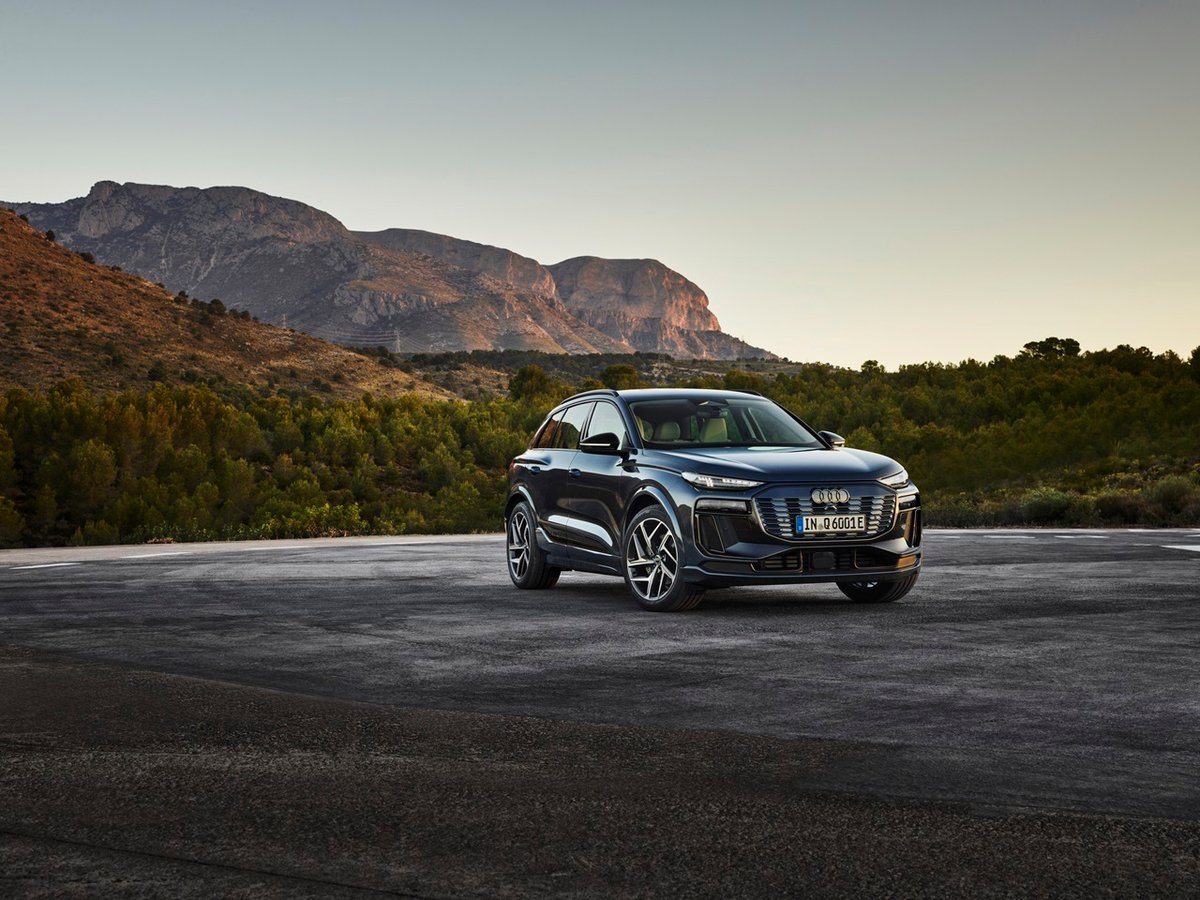 L'Audi Q6 e-tron est la première voiture électrique du constructeur a bénéficier de la plateforme PPE. © Audi