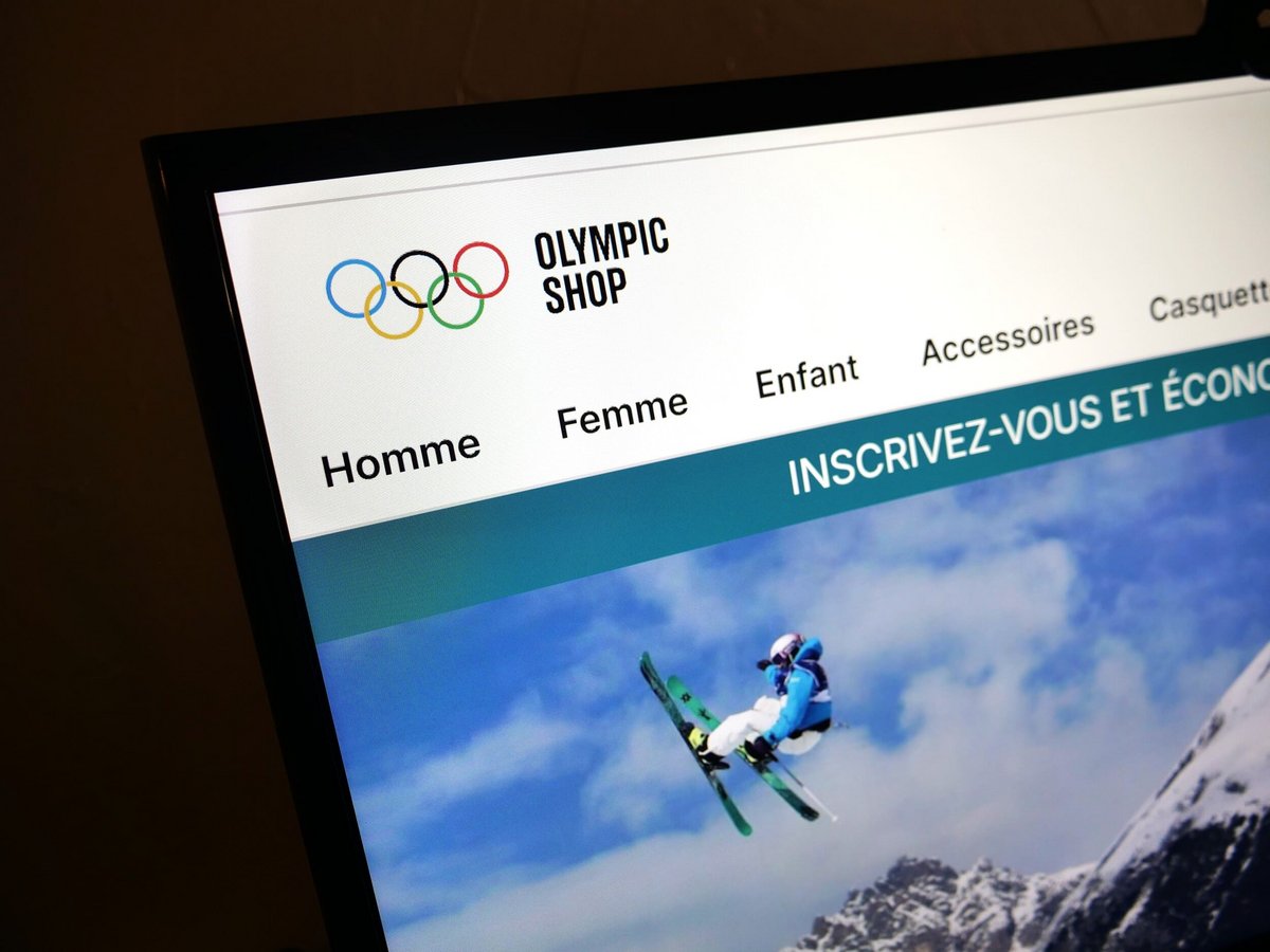 La (vraie) boutique en ligne des Jeux olympiques 2026. © Alexandre Boero / Clubic