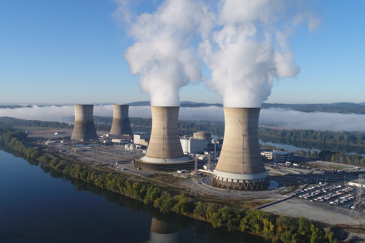 La centrale nucléaire Three Mile Island, située en Pennsylvanie (États-Unis) © Wikimedia Commons