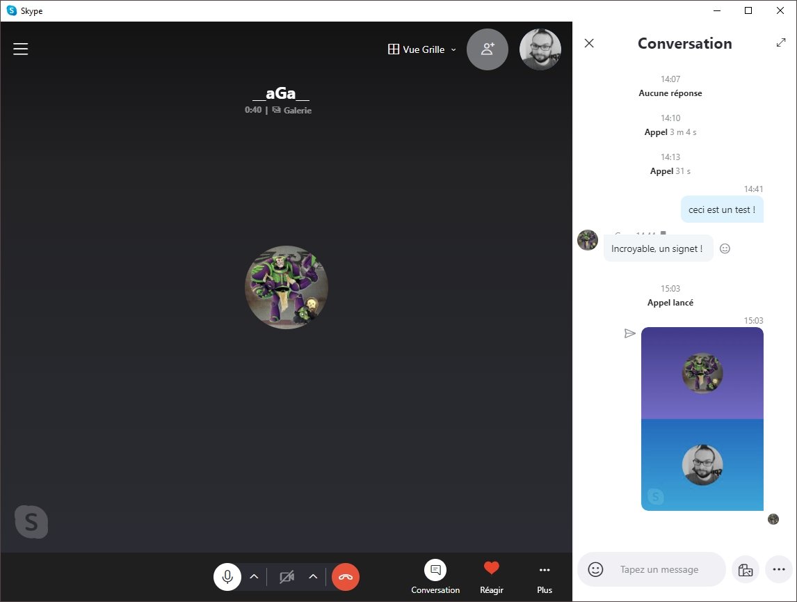 skype screen