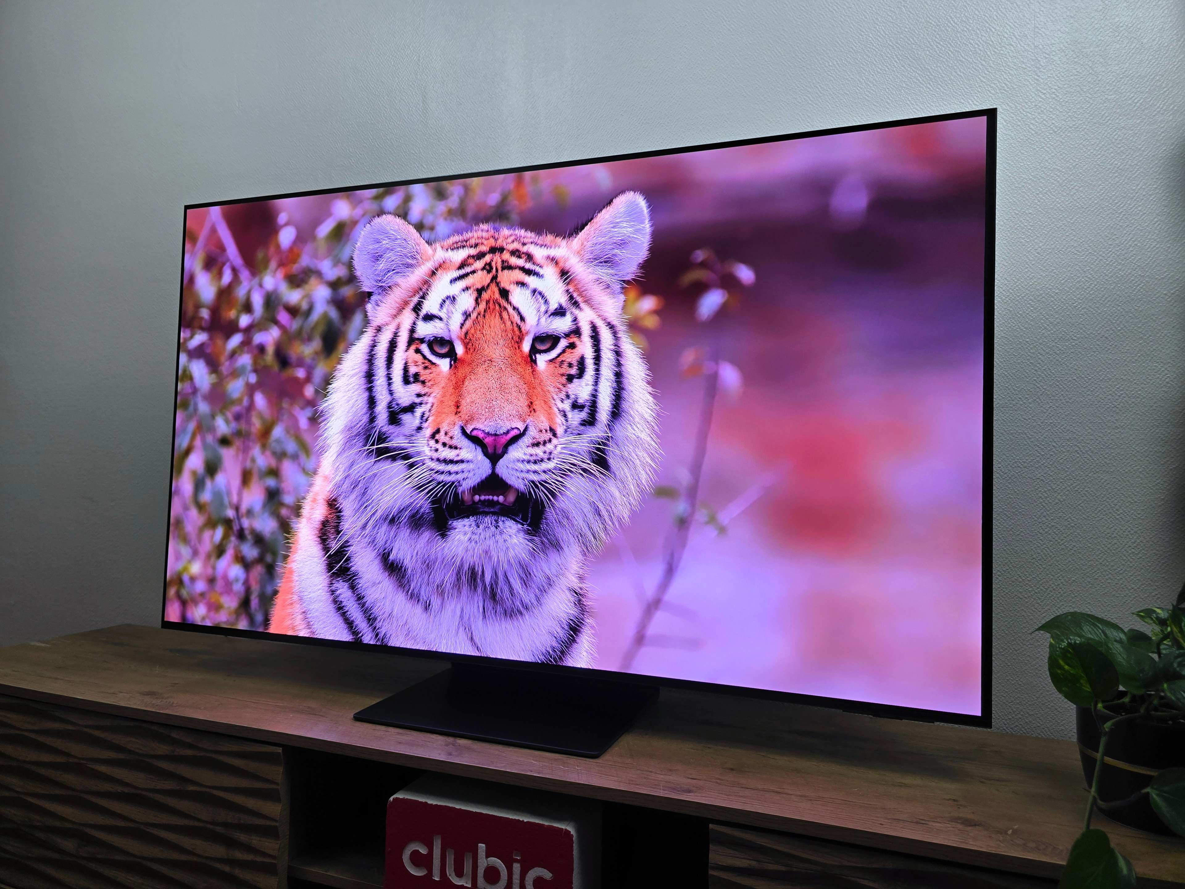 Le Samsung S95F est l'un des téléviseurs OLED les plus lumineux du moment. ©Matthieu Legouge