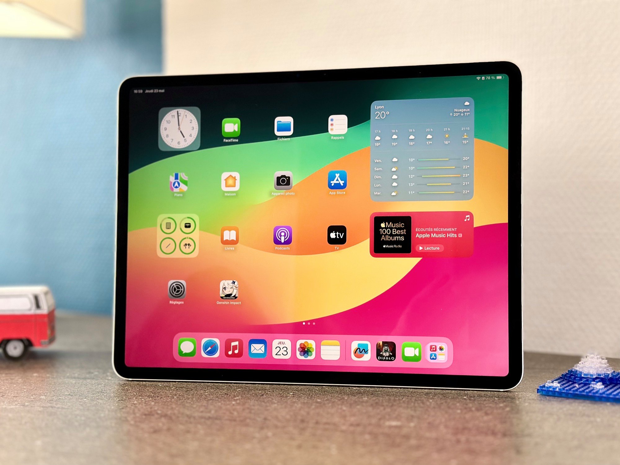 L'iPad Air sorti en 2024 © Mathieu Grumiaux pour Clubic