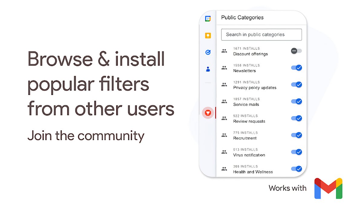 Clean Inbox for Gmail filtre automatiquement les newsletters et messages commerciaux pour offrir une boîte de réception plus claire, mettant en avant uniquement les emails essentiels - © Cleaninbox