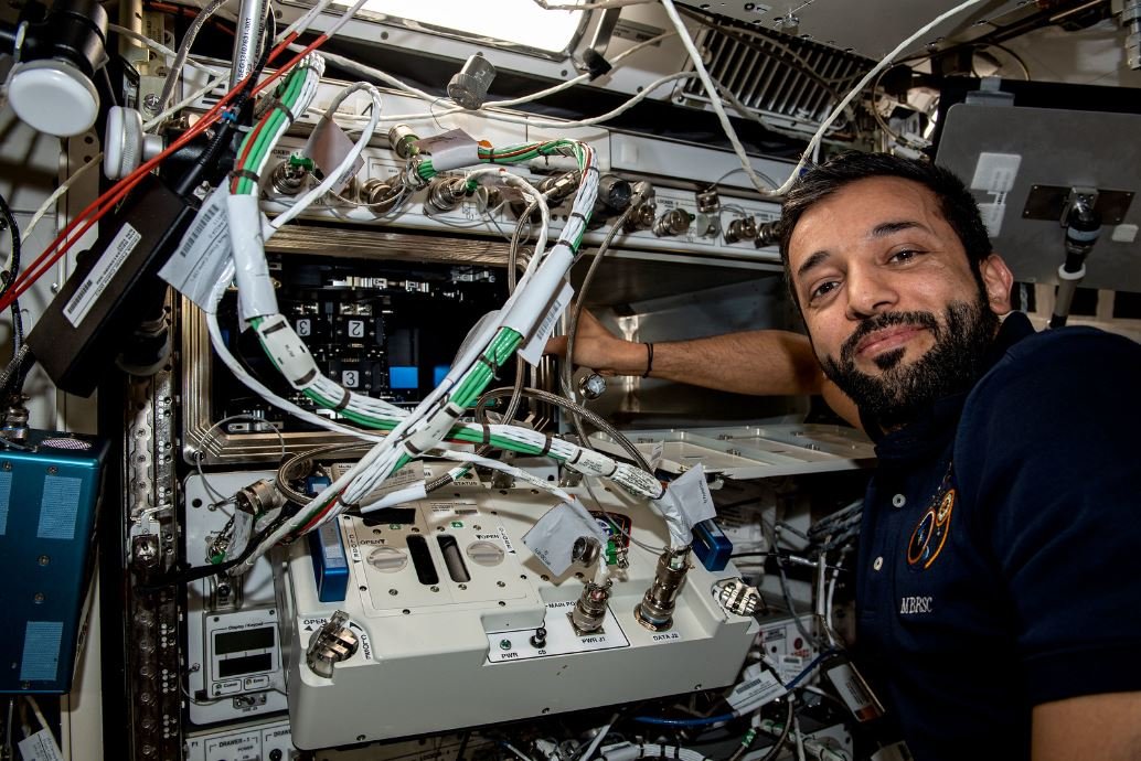 Experience de biologie pour Sultan Al Neyadi qui termine sa mission dans quelques jours © NASA