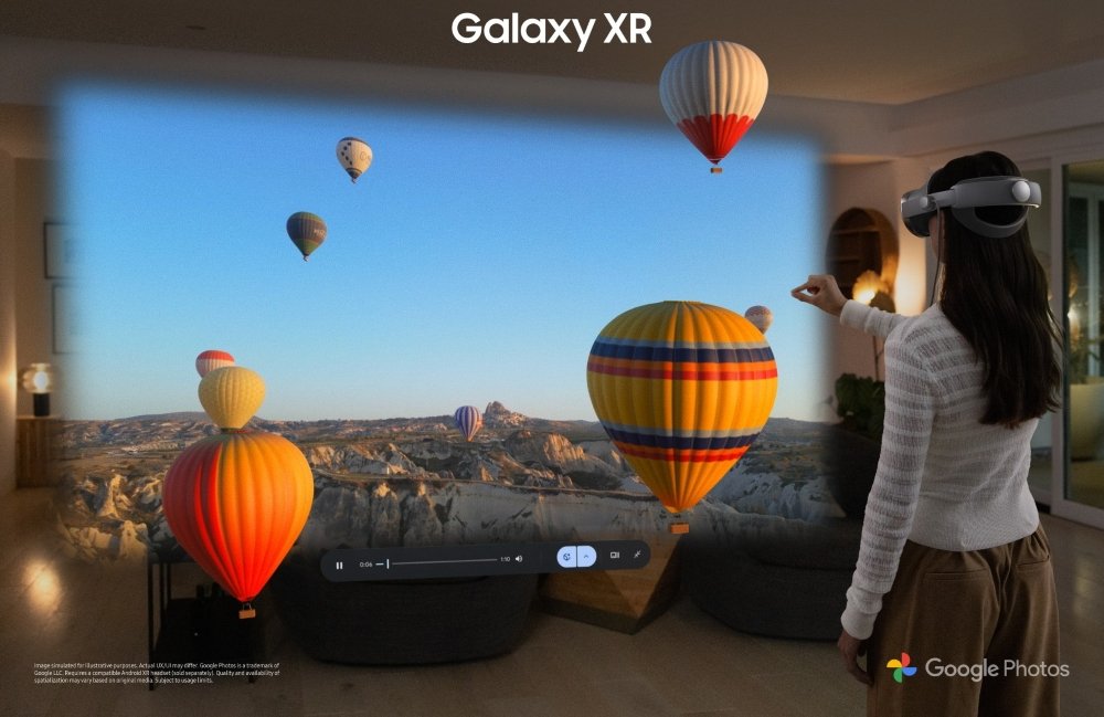 Google Photos se paie un lifting en réalité augmentée. © Samsung