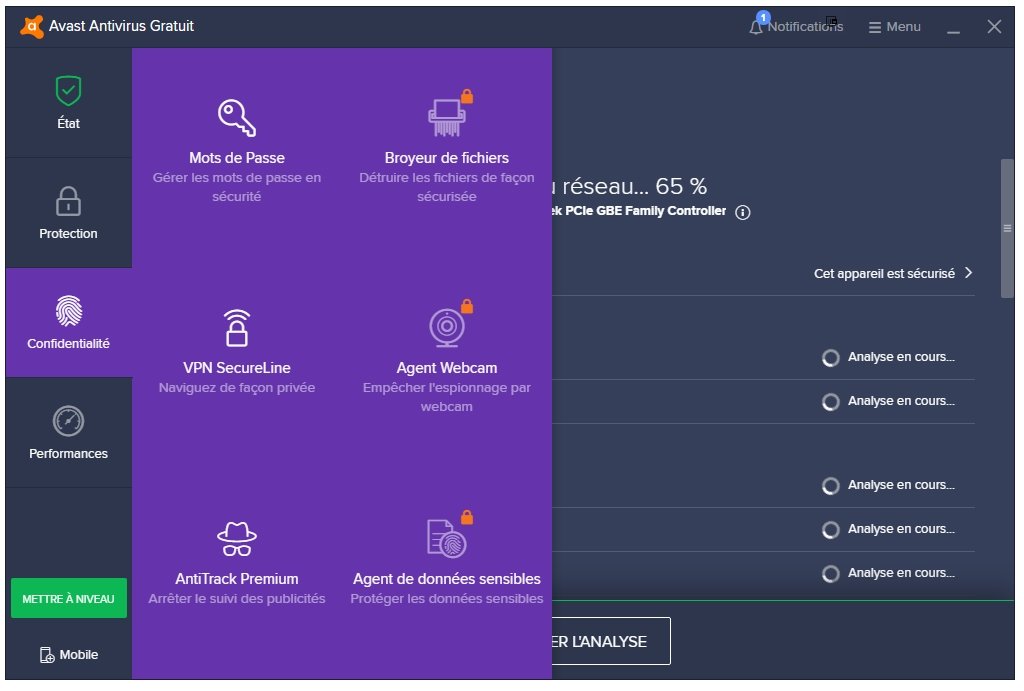 Avast Antivirus Gratuit 2019