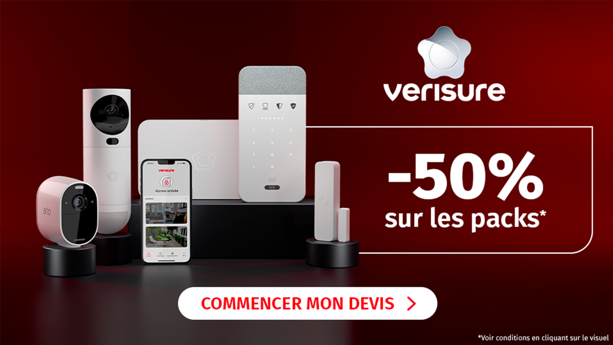 Verisure veille sur votre maison pendant vos vacances avec -50 % de réduction © Verisure