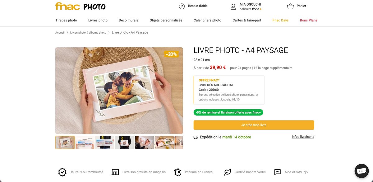 Fnac Photo - Une grande variété de livres photo. ©Fnac Darty