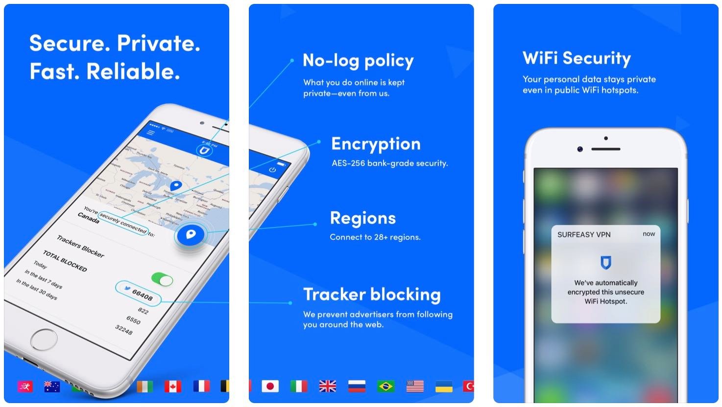 SurfEasy VPN, un des outils les plus pratiques pour les néophytes © SurfEasy VPN