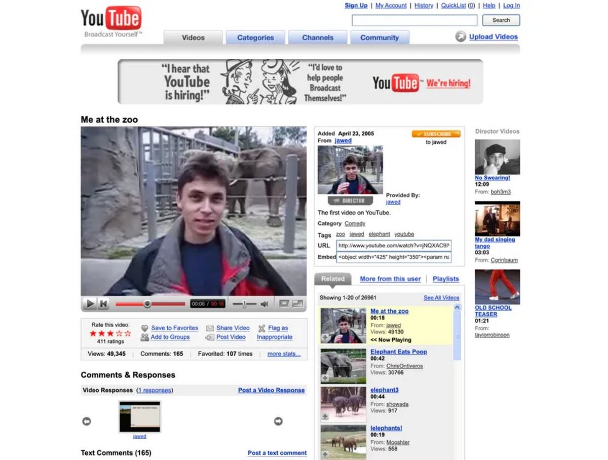 La place de YouTube est... dans un musée ! Ou quand le coup de vieux ...